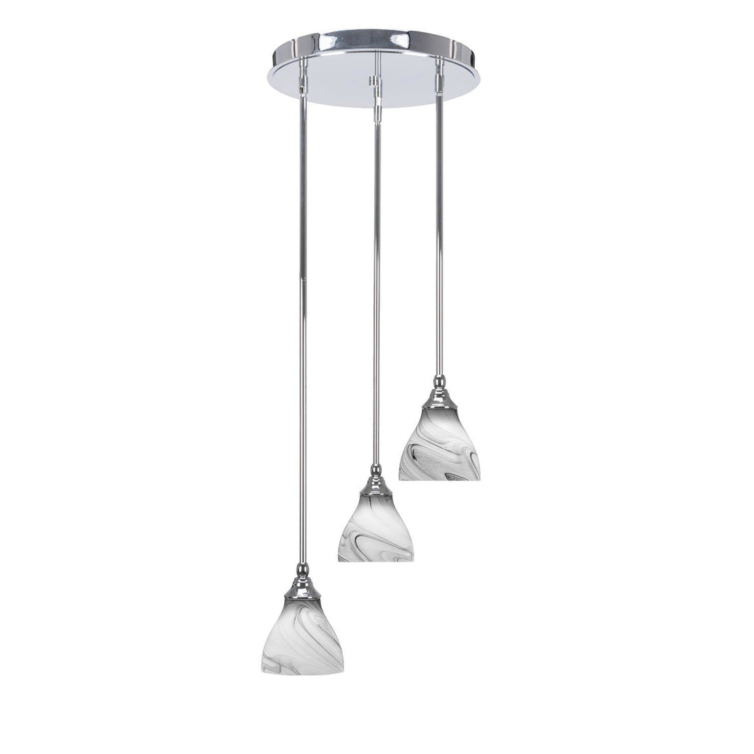 Toltec Empire 2143-ch-4769 Pendant Light - Chrome