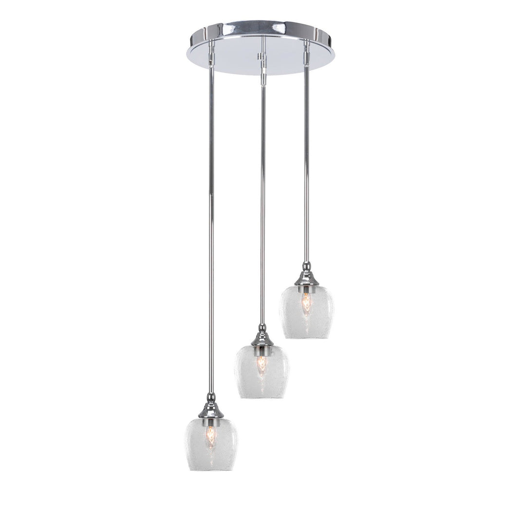 Toltec Empire 2143-ch-4810 Pendant Light - Chrome