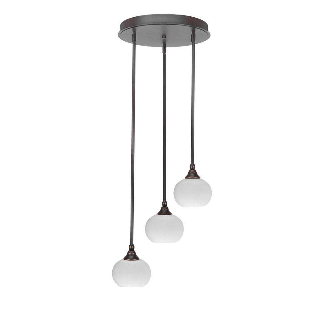 Toltec Empire 2143-dg-212 Pendant Light - Dark Granite