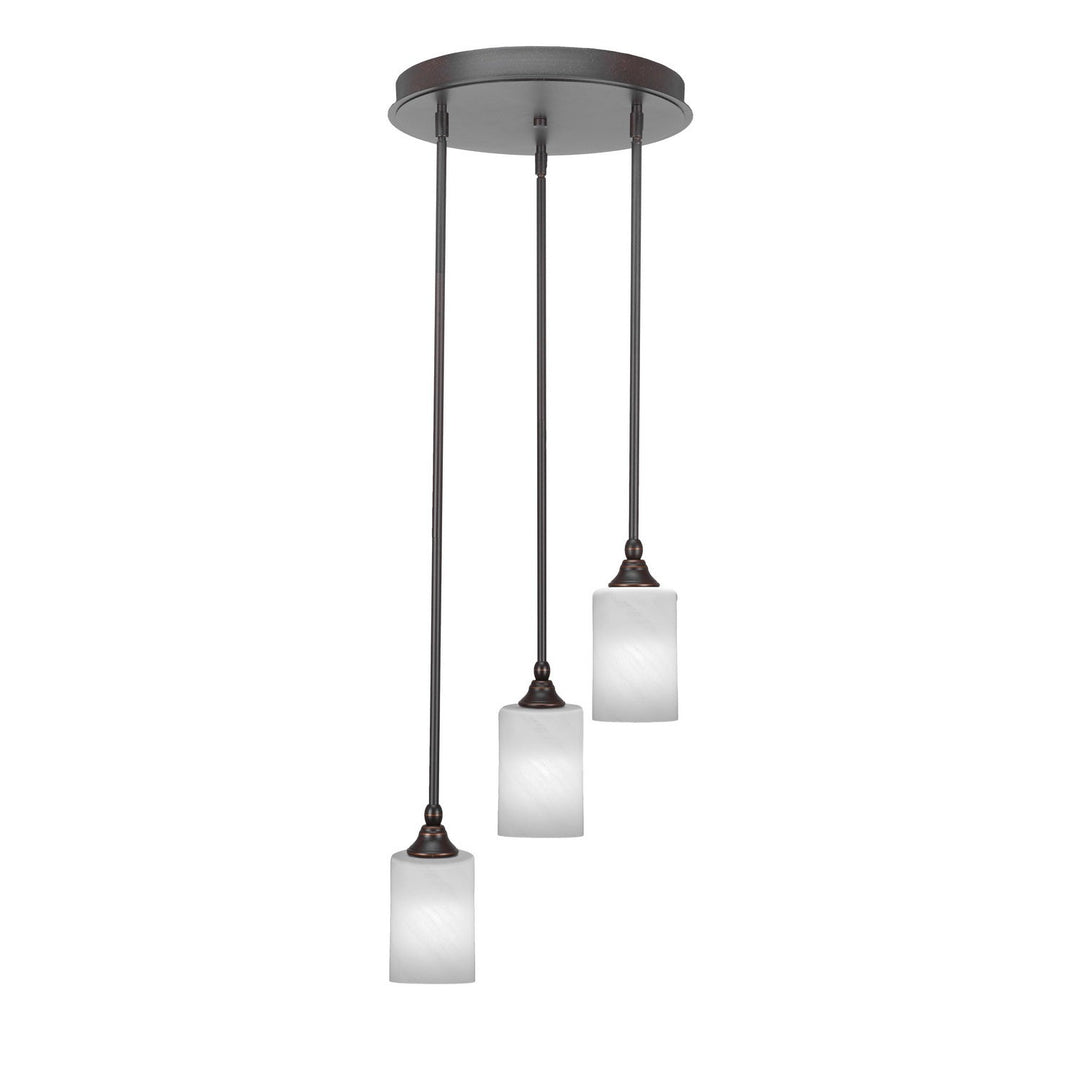 Toltec Empire 2143-dg-3001 Pendant Light - Dark Granite