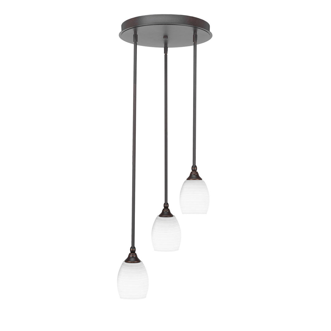 Toltec Empire 2143-dg-4021 Pendant Light - Dark Granite
