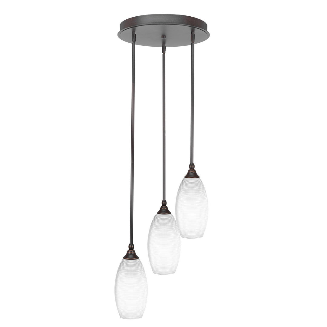 Toltec Empire 2143-dg-4041 Pendant Light - Dark Granite