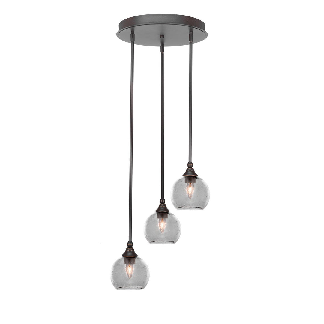 Toltec Empire 2143-dg-4100 Pendant Light - Dark Granite