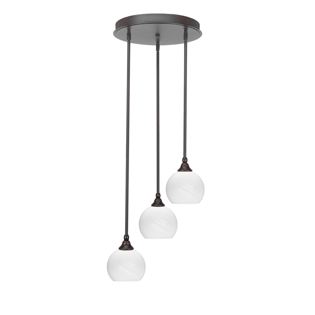Toltec Empire 2143-dg-4101 Pendant Light - Dark Granite