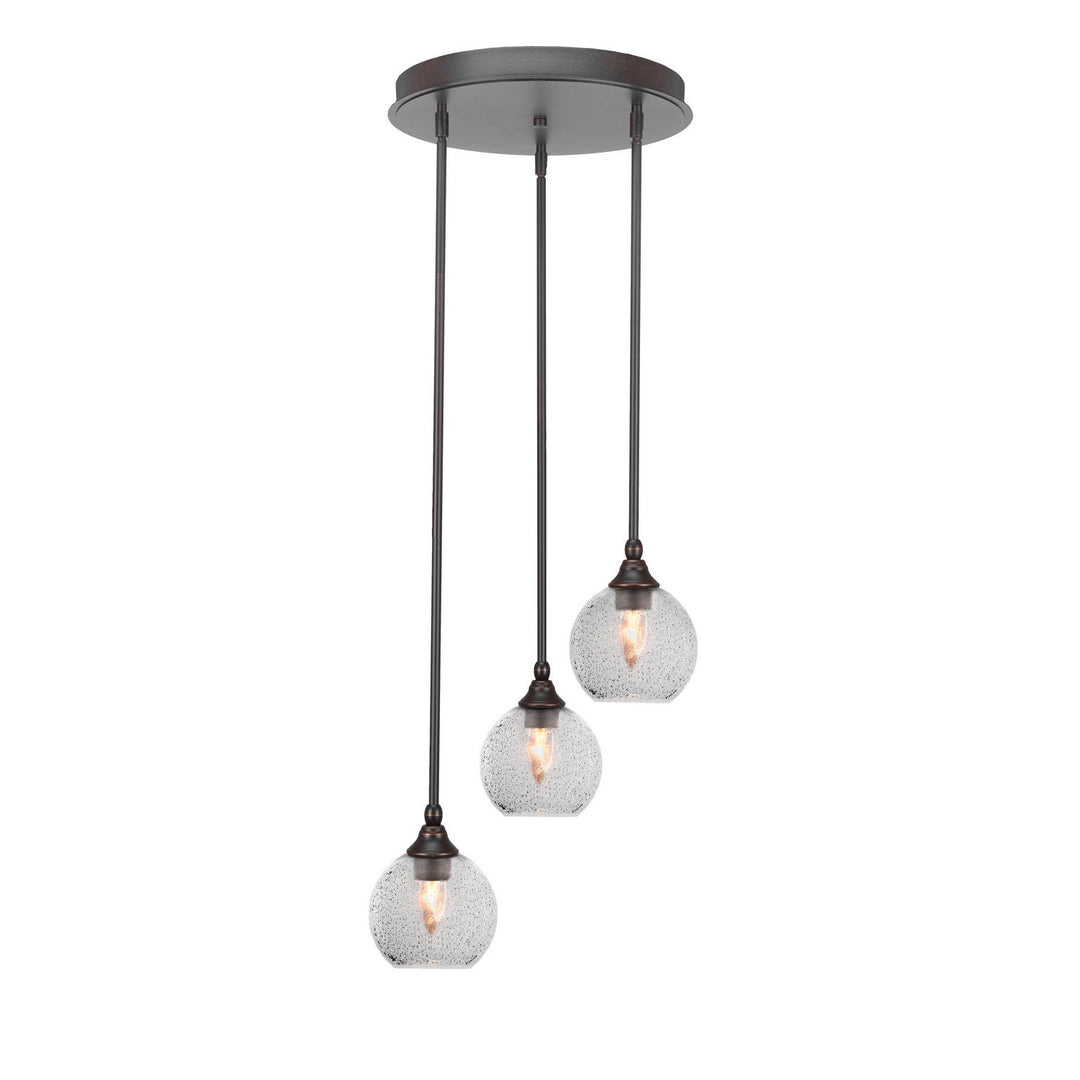Toltec Empire 2143-dg-4102 Pendant Light - Dark Granite