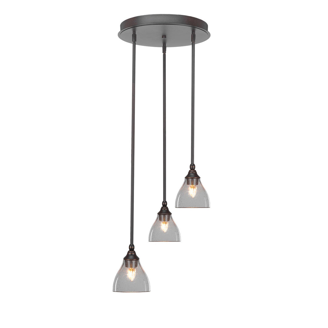Toltec Empire 2143-dg-4760 Pendant Light - Dark Granite