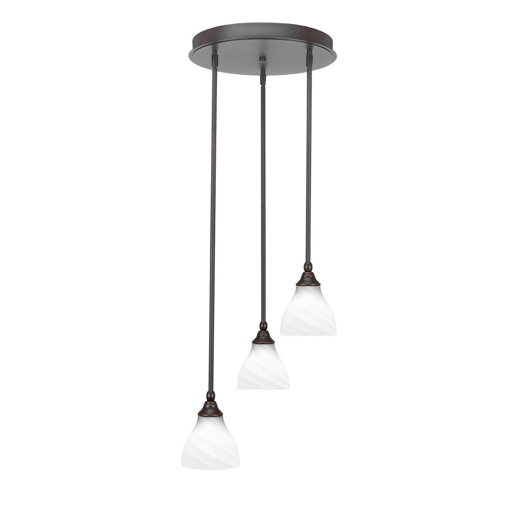 Toltec Empire 2143-dg-4761 Pendant Light - Dark Granite