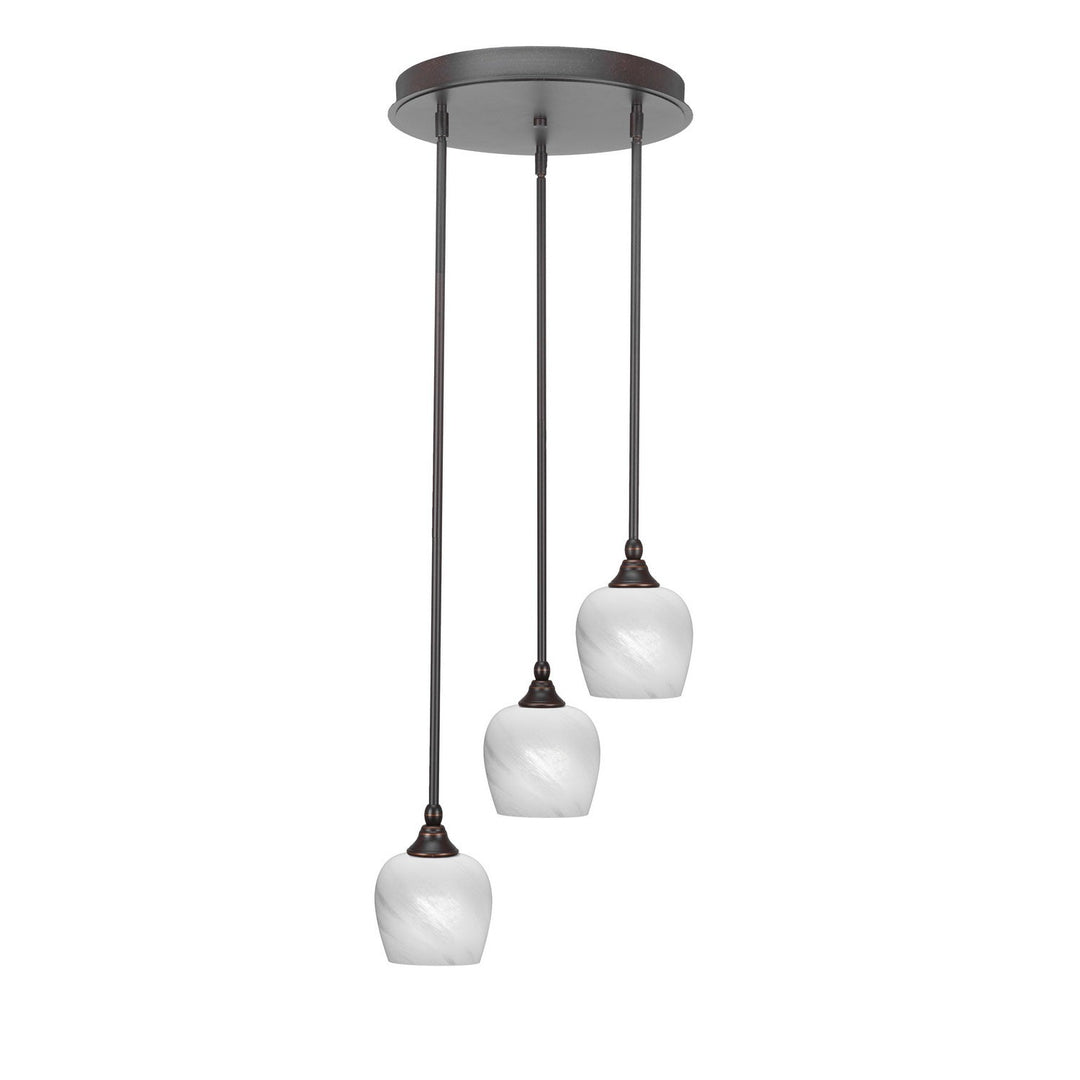 Toltec Empire 2143-dg-4811 Pendant Light - Dark Granite