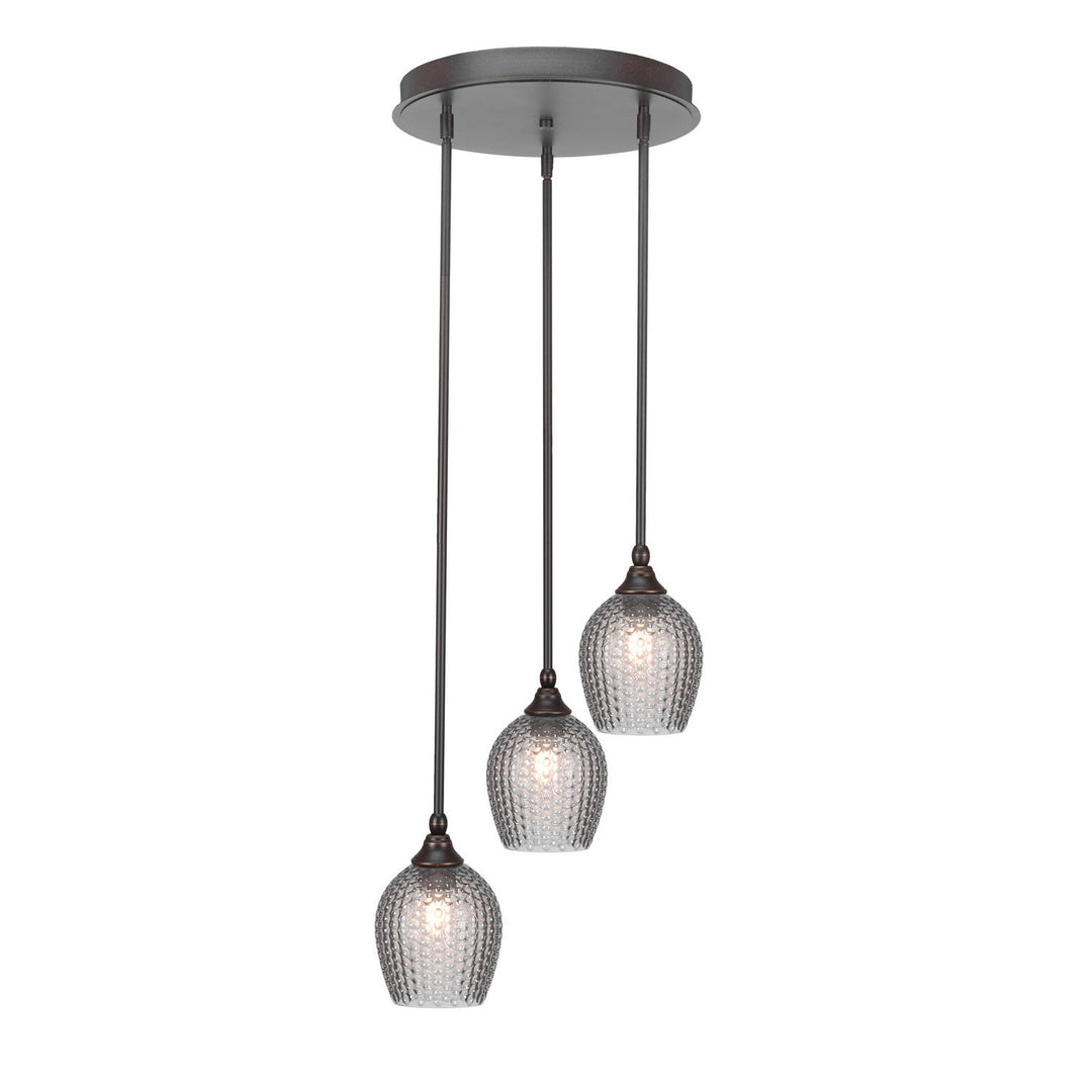 Toltec Empire 2143-dg-4902 Pendant Light - Dark Granite