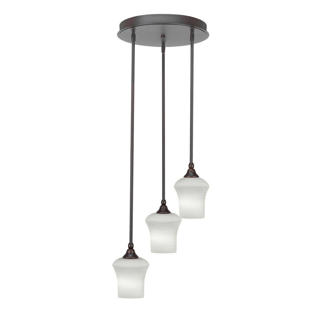 Toltec Empire 2143-dg-681 Pendant Light - Dark Granite
