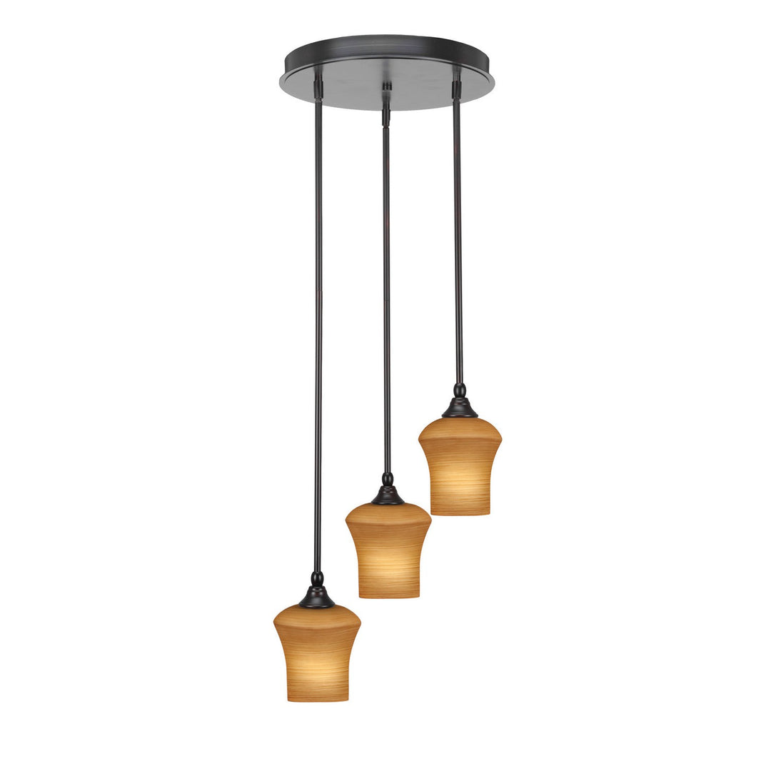 Toltec Empire 2143-es-680 Pendant Light - Espresso