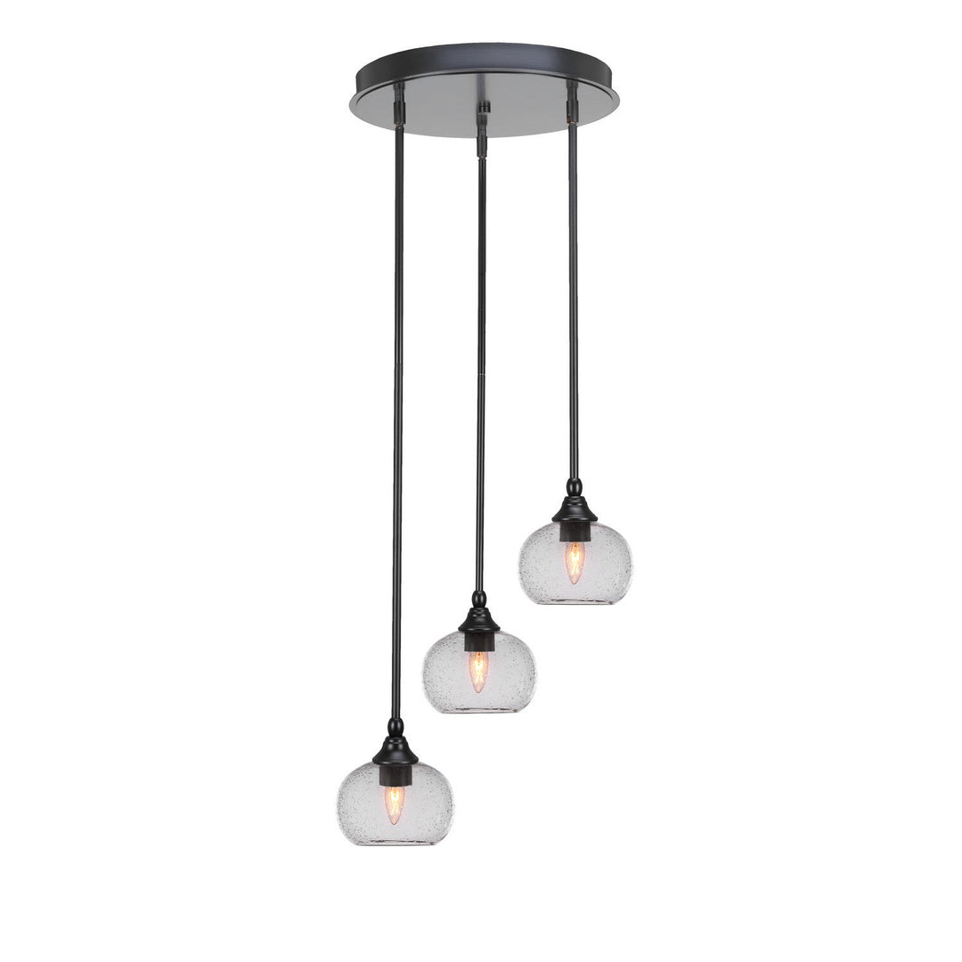 Toltec Empire 2143-mb-202 Pendant Light - Matte Black
