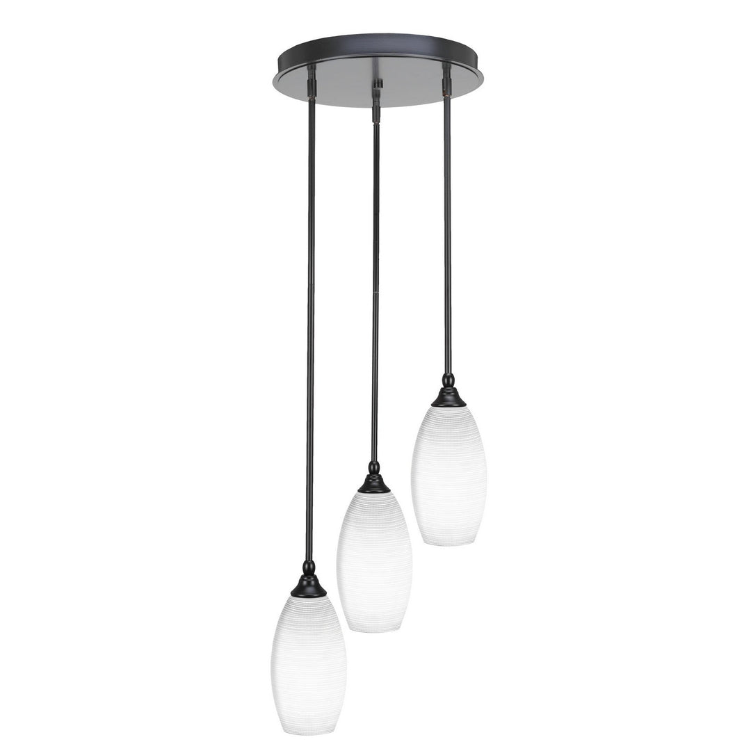 Toltec Empire 2143-mb-4041 Pendant Light - Matte Black