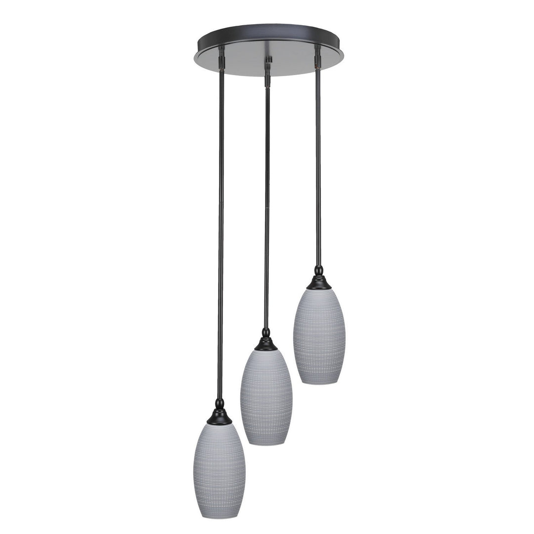 Toltec Empire 2143-mb-4042 Pendant Light - Matte Black