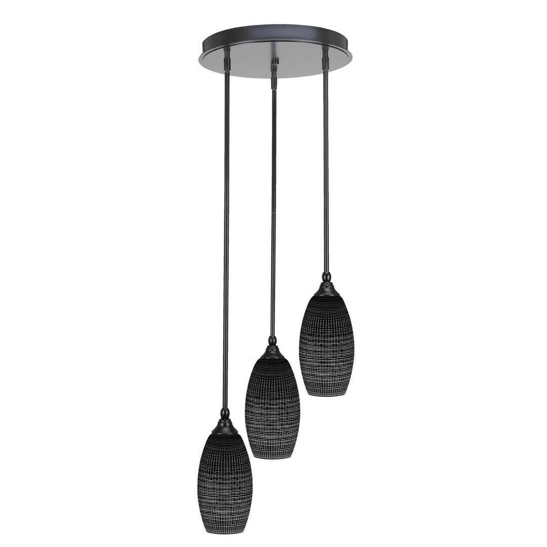 Toltec Empire 2143-mb-4049 Pendant Light - Matte Black