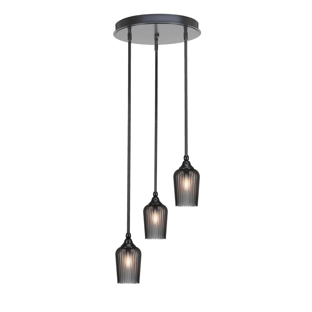 Toltec Empire 2143-mb-4252 Pendant Light - Matte Black
