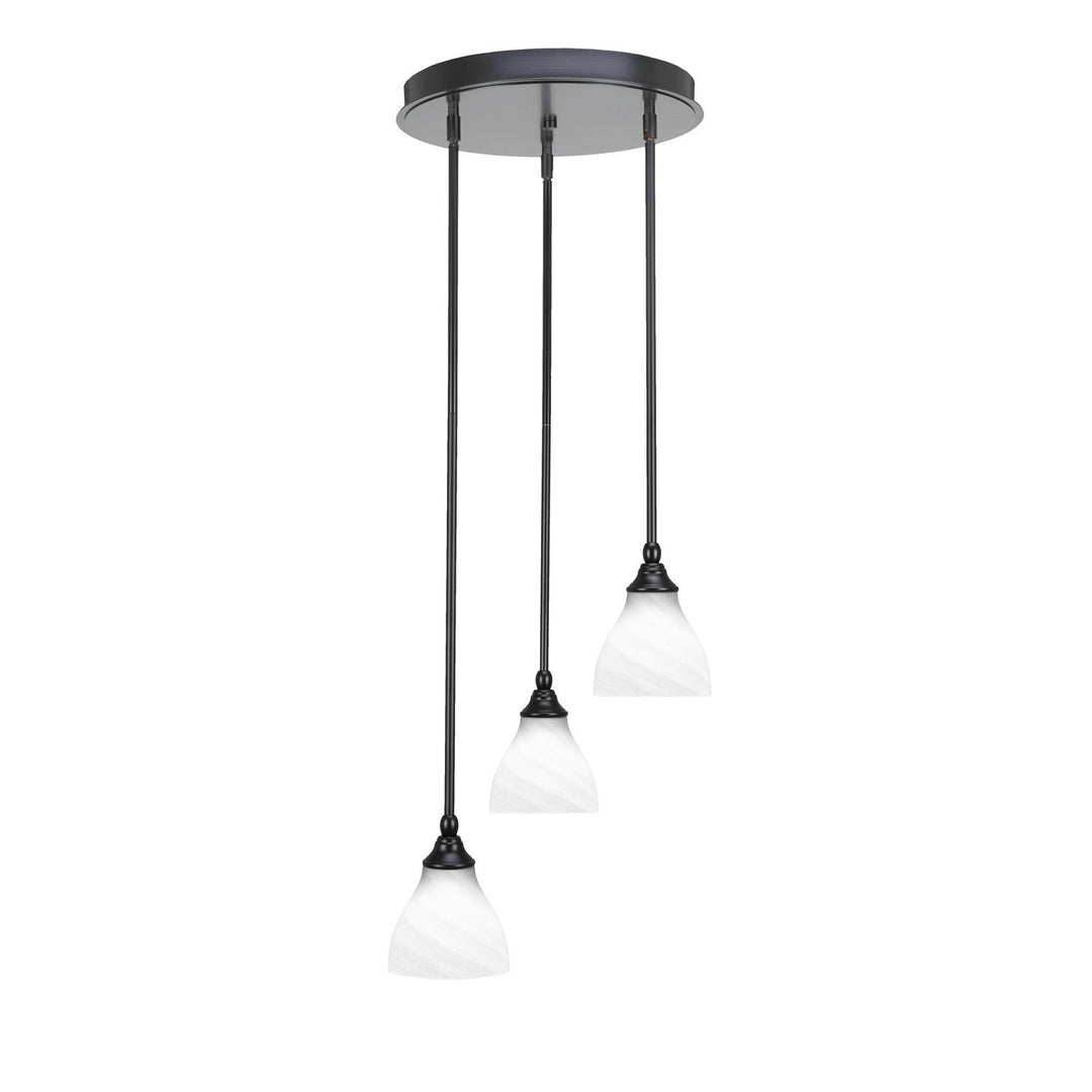 Toltec Empire 2143-mb-4761 Pendant Light - Matte Black