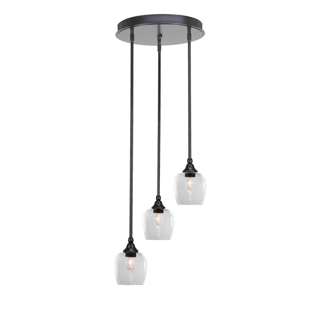 Toltec Empire 2143-mb-4810 Pendant Light - Matte Black