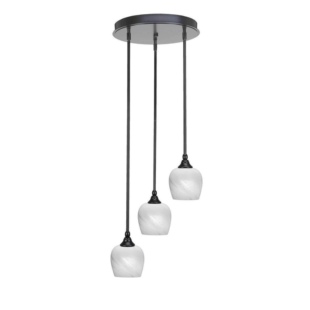 Toltec Empire 2143-mb-4811 Pendant Light - Matte Black