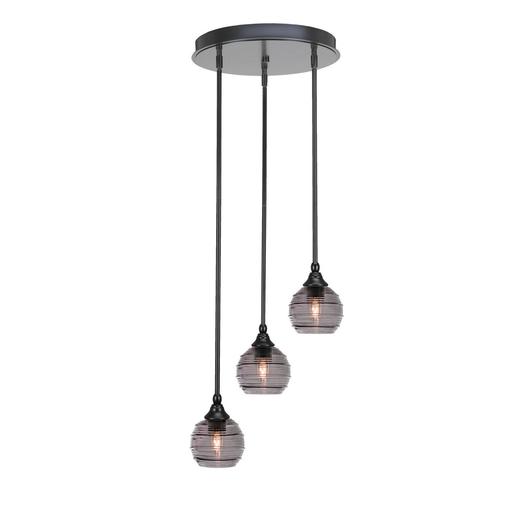 Toltec Empire 2143-mb-5112 Pendant Light - Matte Black