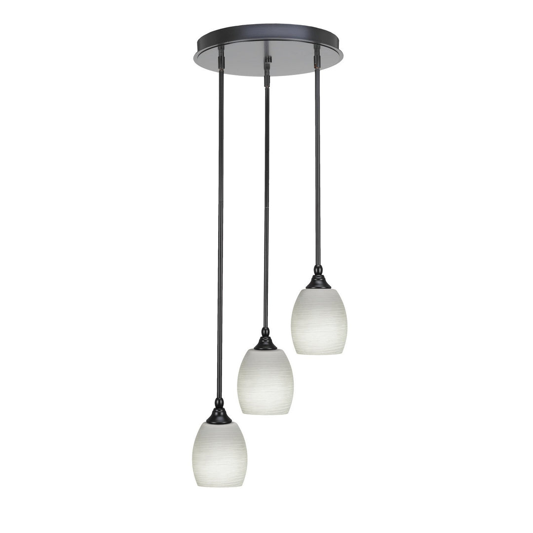 Toltec Empire 2143-mb-615 Pendant Light - Matte Black