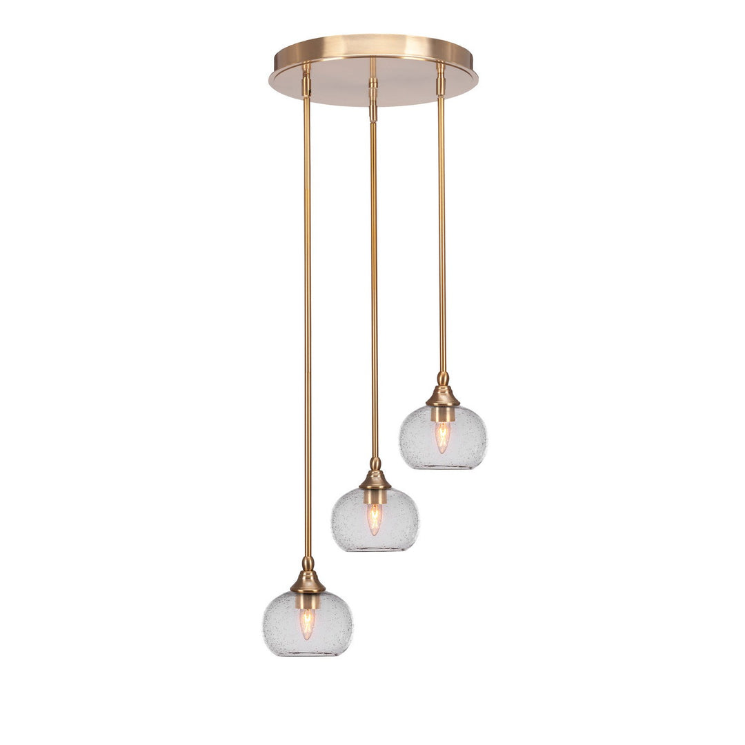Toltec Empire 2143-nab-202 Pendant Light - New Age Brass