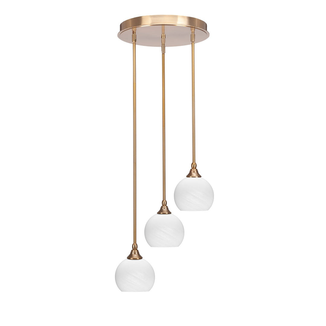 Toltec Empire 2143-nab-4101 Pendant Light - New Age Brass