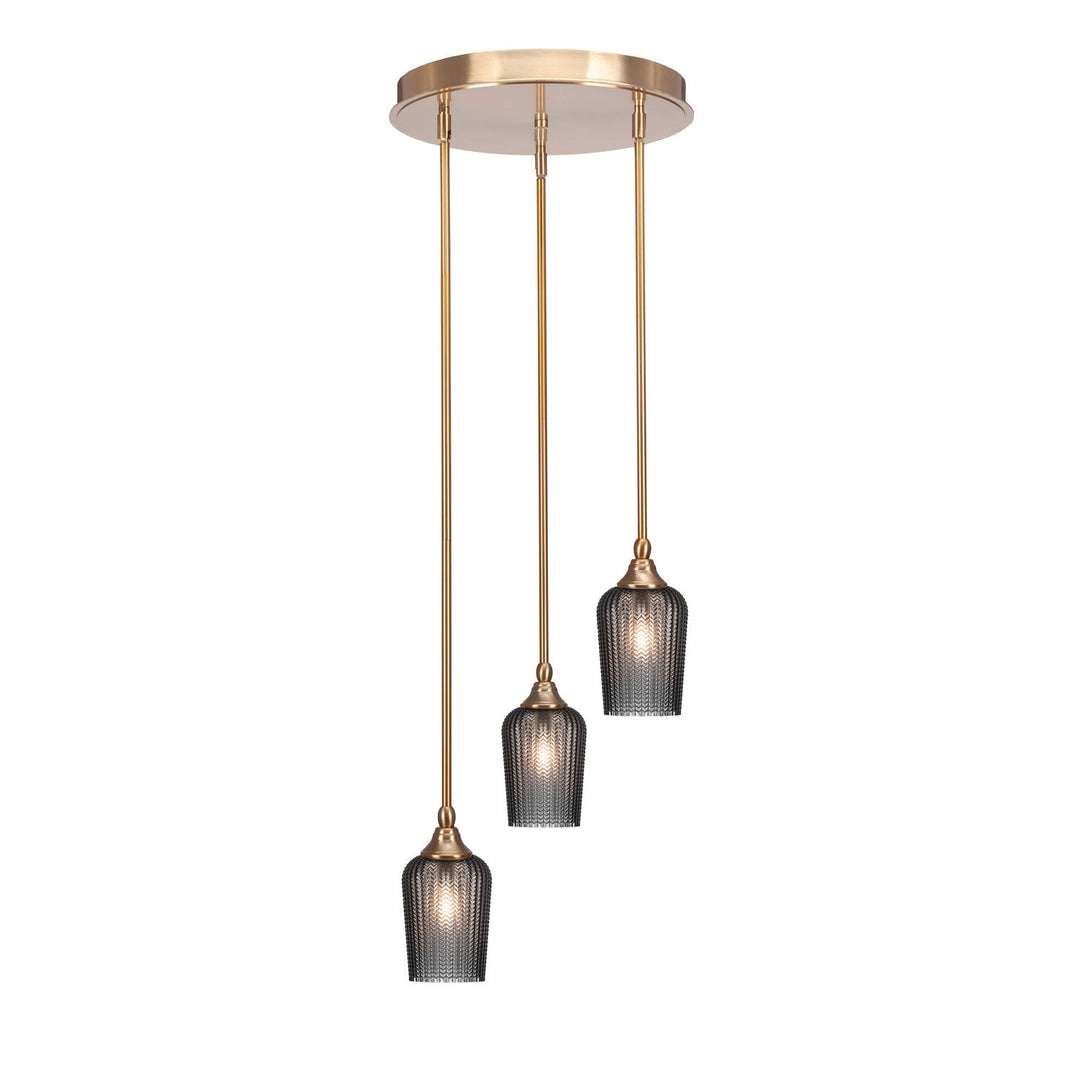 Toltec Empire 2143-nab-4252 Pendant Light - New Age Brass