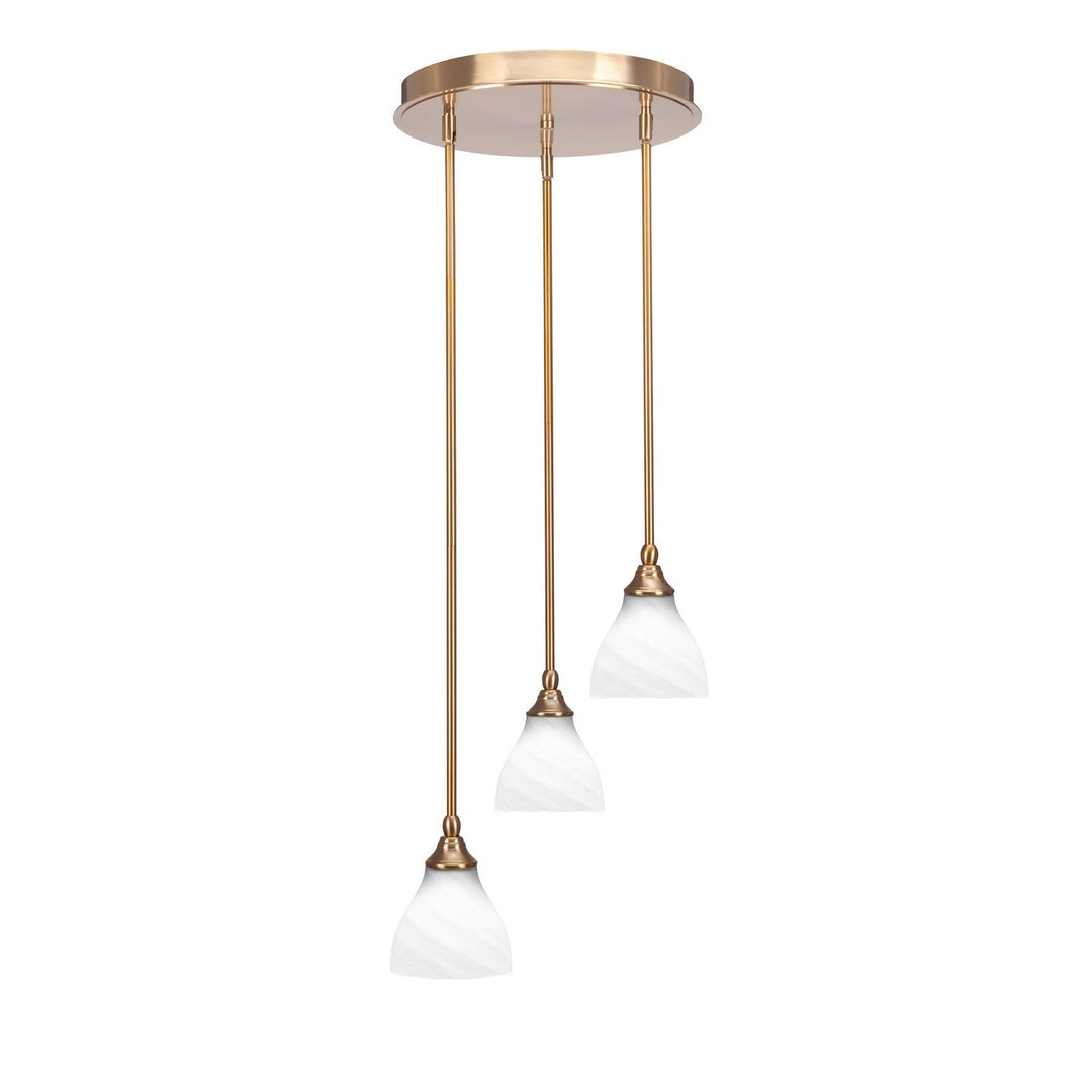 Toltec Empire 2143-nab-4761 Pendant Light - New Age Brass