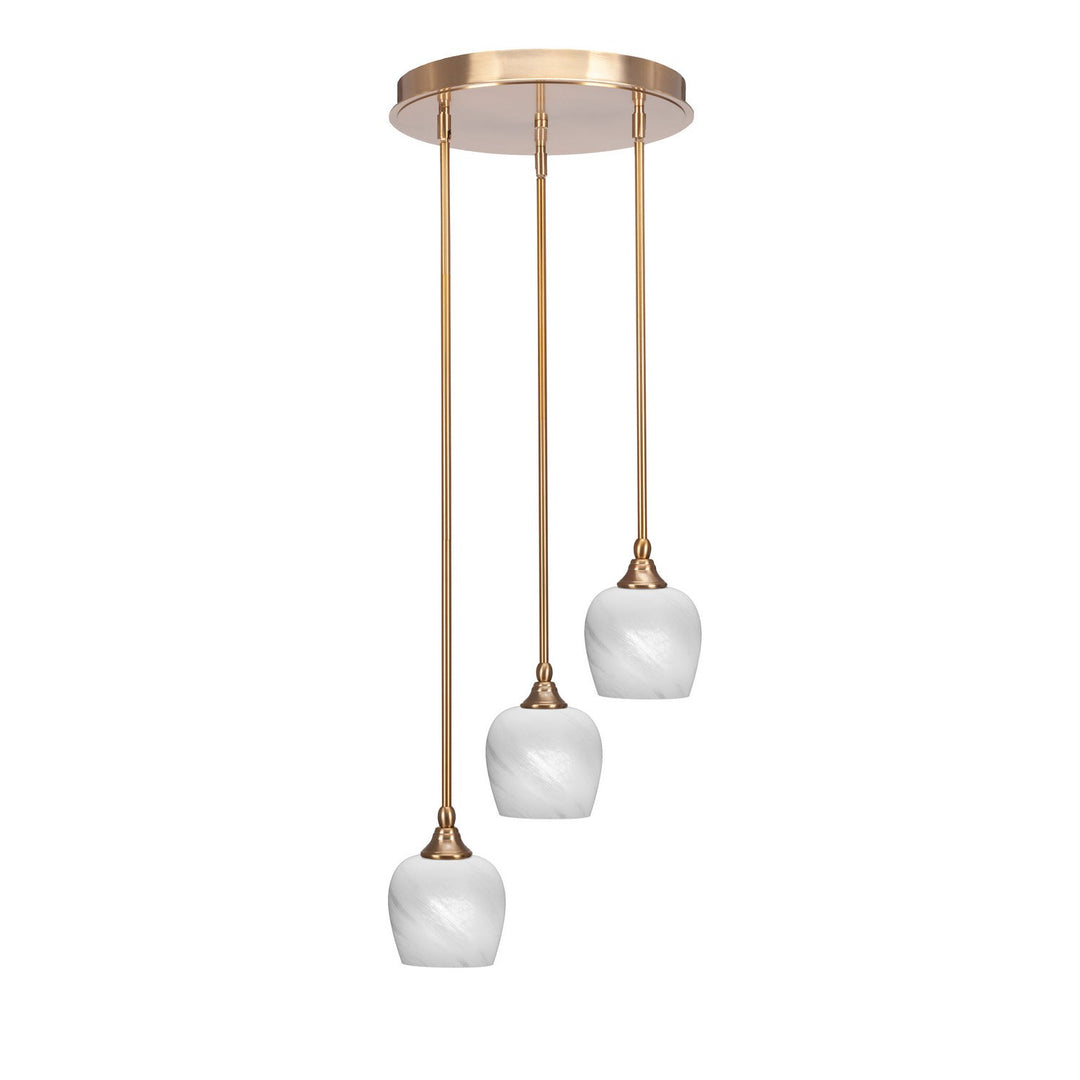 Toltec Empire 2143-nab-4811 Pendant Light - New Age Brass
