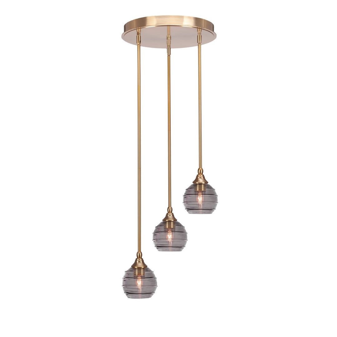 Toltec Empire 2143-nab-5112 Pendant Light - New Age Brass