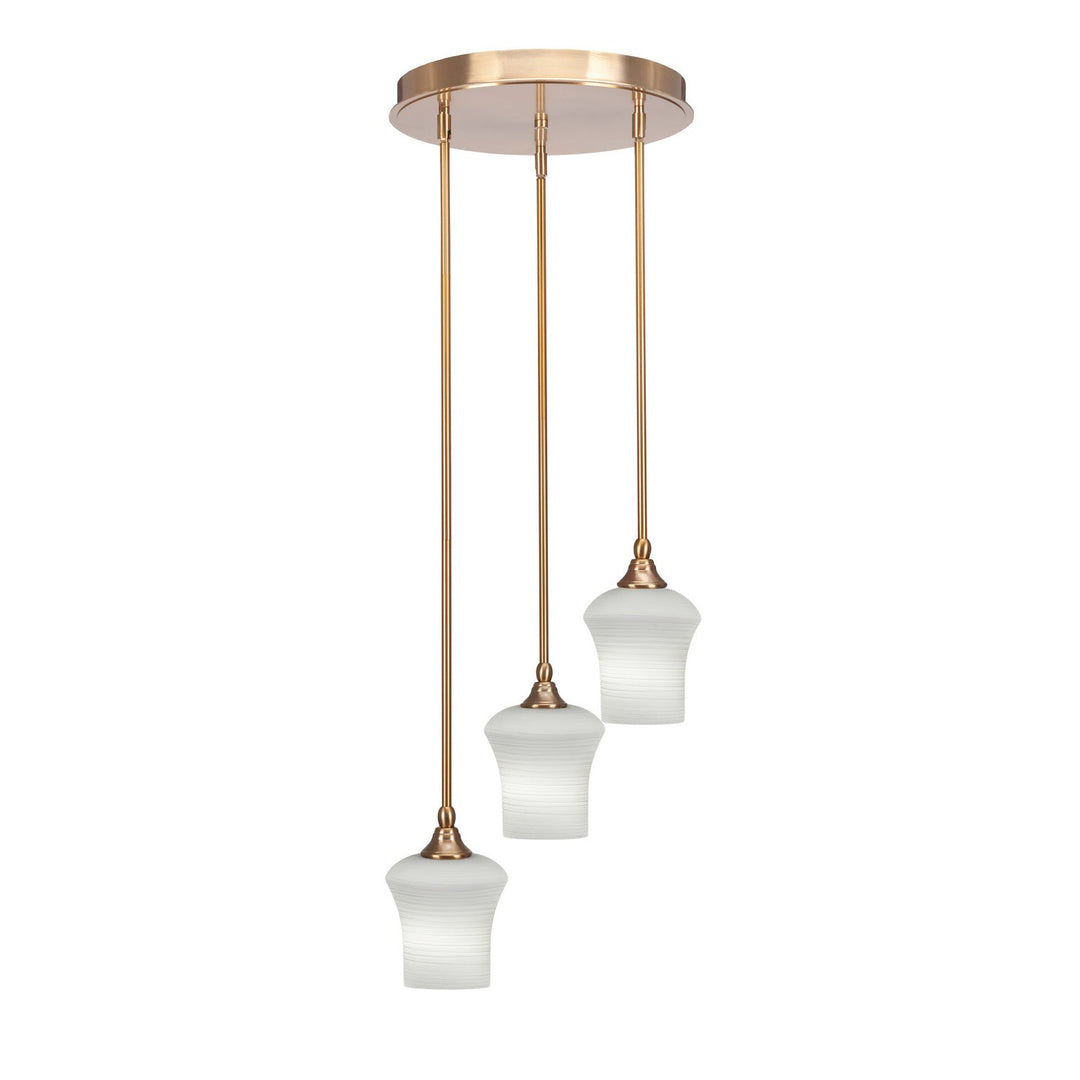 Toltec Empire 2143-nab-681 Pendant Light - New Age Brass