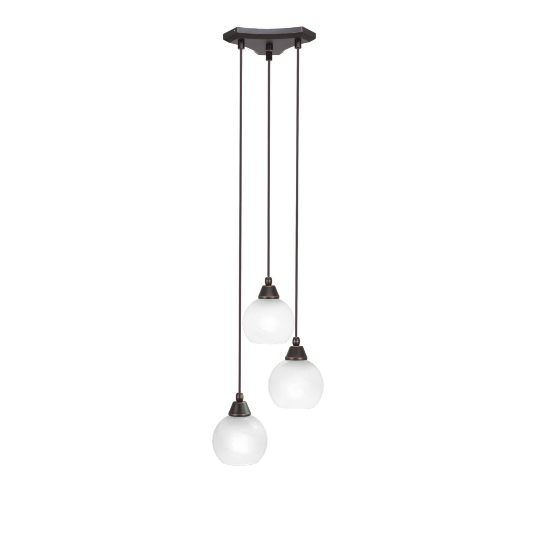 Toltec Europa 28-dg-4101 Pendant Light - Dark Granite