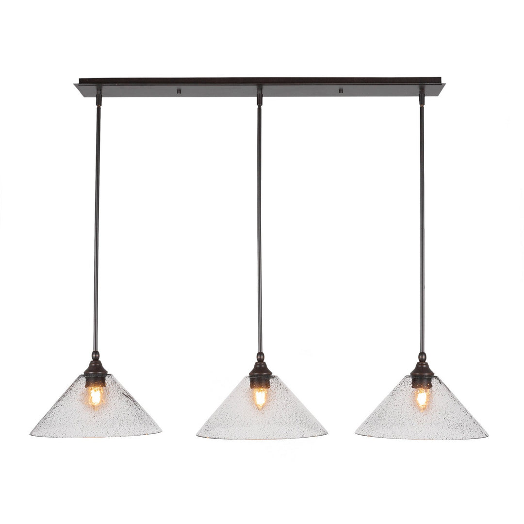 Toltec Stem 36-dg-2122 Pendant Light - Dark Granite
