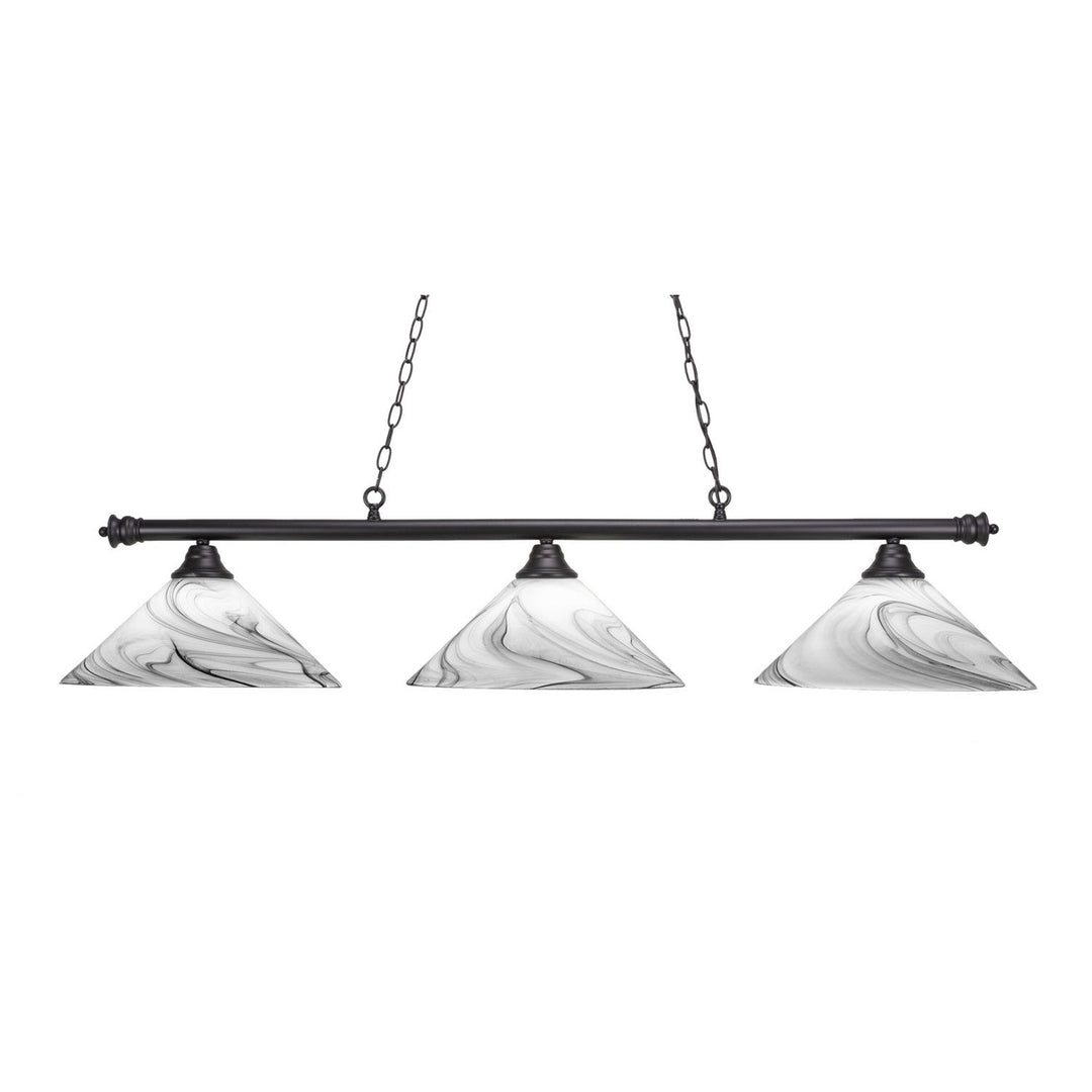 Toltec Oxford 373-mb-2169 Pendant Light - Matte Black