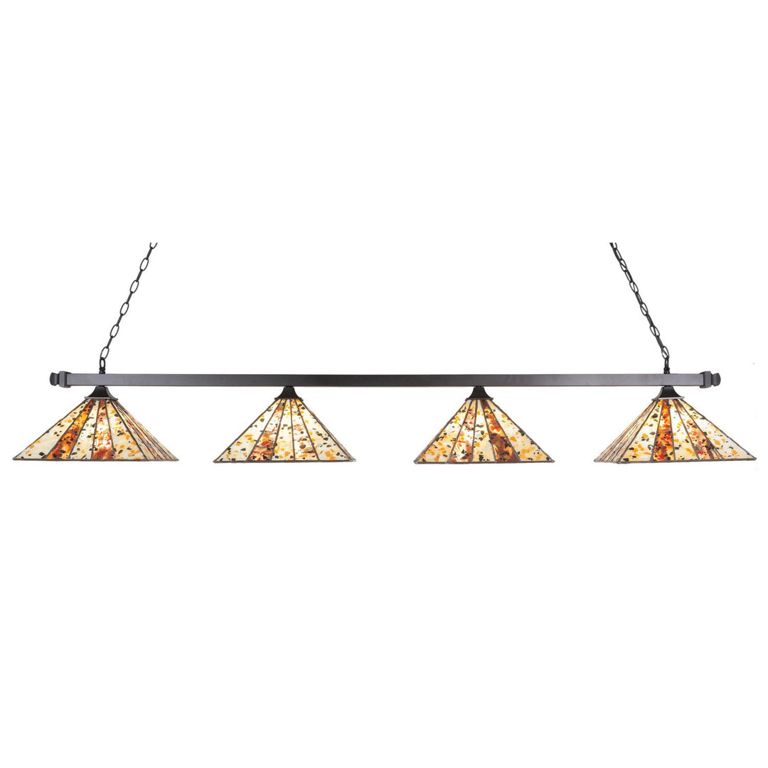 Toltec Square/Square 404-mb-956 Pendant Light - Matte Black