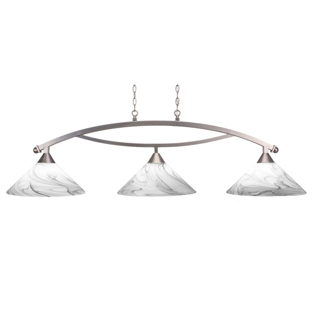 Toltec Bow 873-bn-2169 Pendant Light - Brushed Nickel