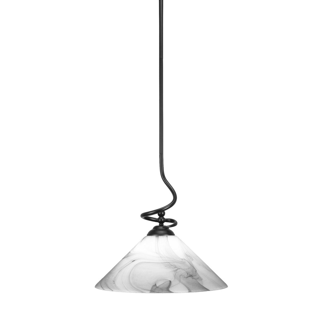 Toltec Capri 900-mb-2169 Pendant Light - Matte Black