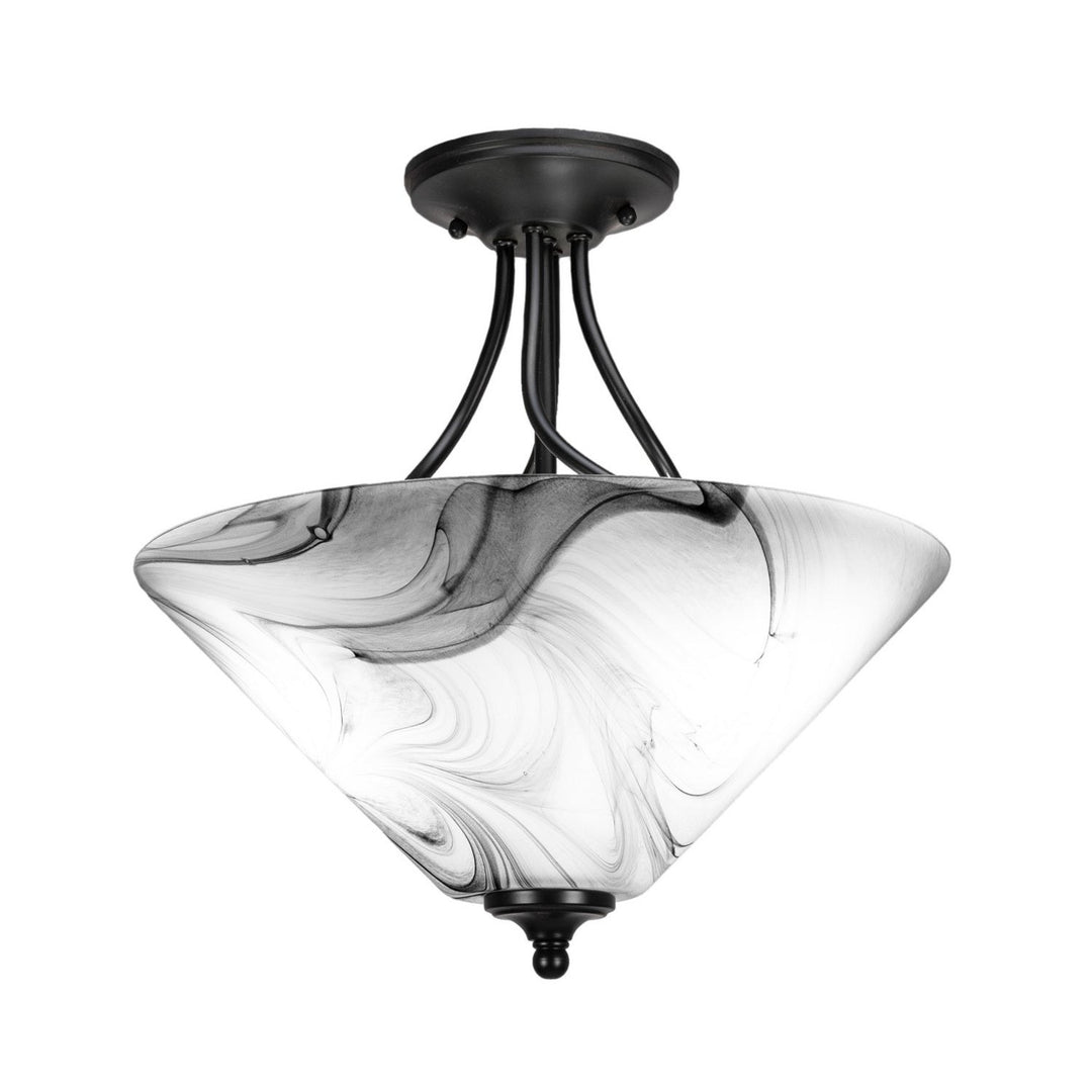 Toltec Capri 909-mb-2169 Ceiling Light - Matte Black