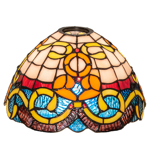 Meyda Tiffany Lighting 120579 Saturday Morning Shade Lamp Shade Multicolored