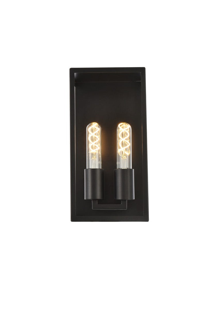 Elegant Voir LD7055W6BK Wall Sconce Light - Black