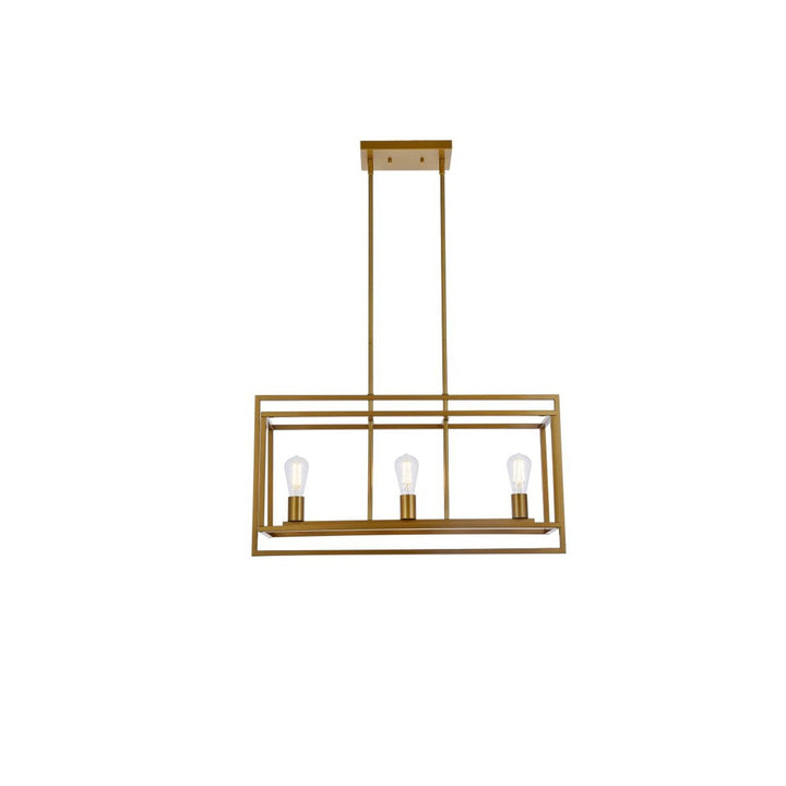 Elegant Voir LD7056D32BR Pendant Light - Brass