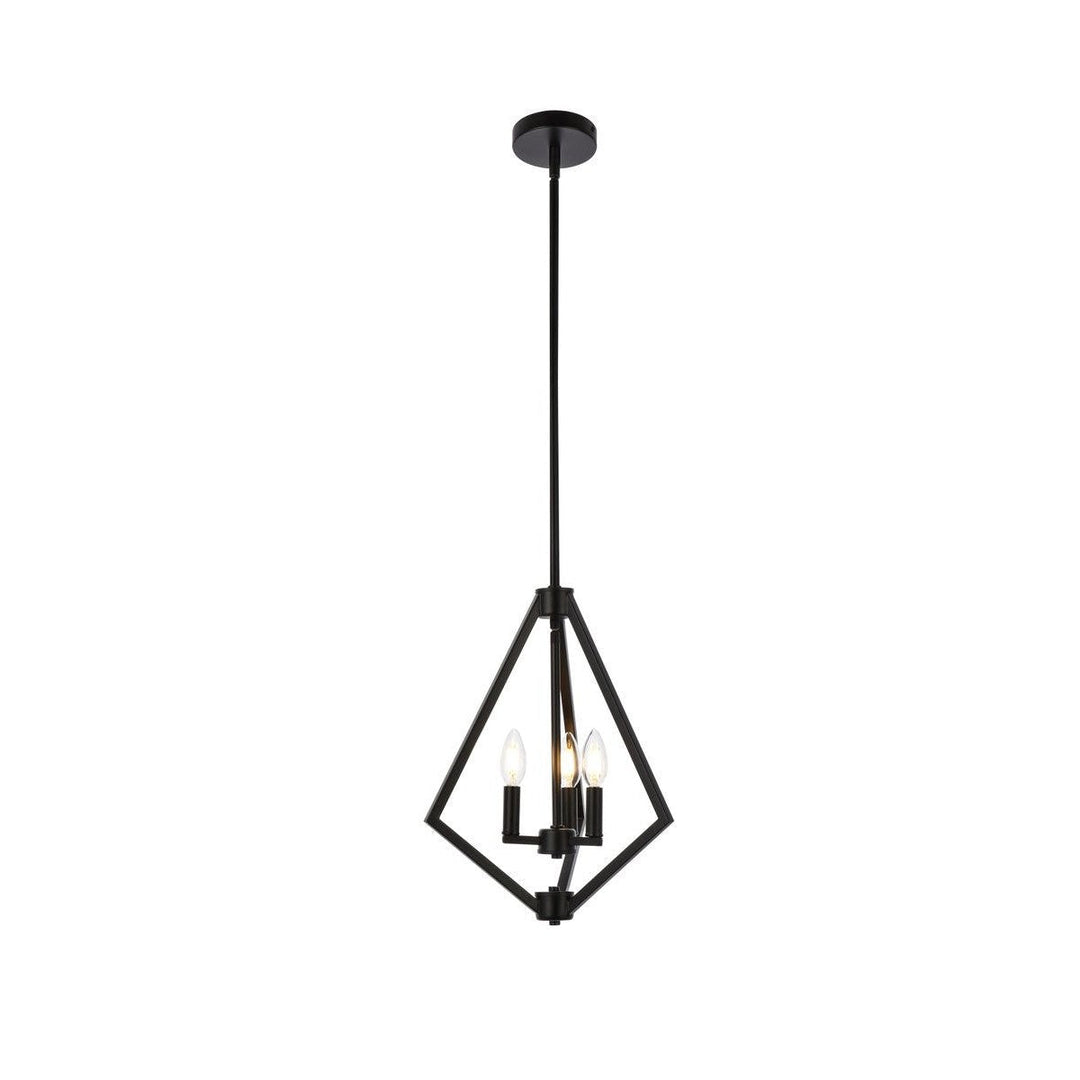 Elegant Irina LD7061D14BK Pendant Light - Black