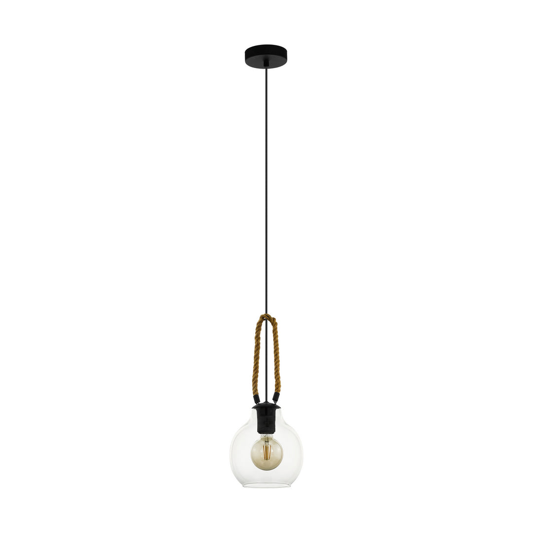 Eglo Roding 43617A Pendant Light - Structured Black