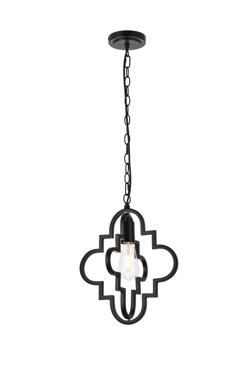 Elegant Sandara LD7062D12BK Pendant Light - Black