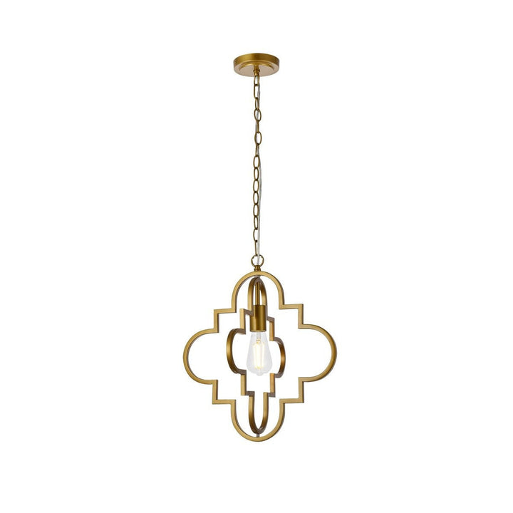 Elegant Sandara LD7063D16BR Pendant Light - Brass