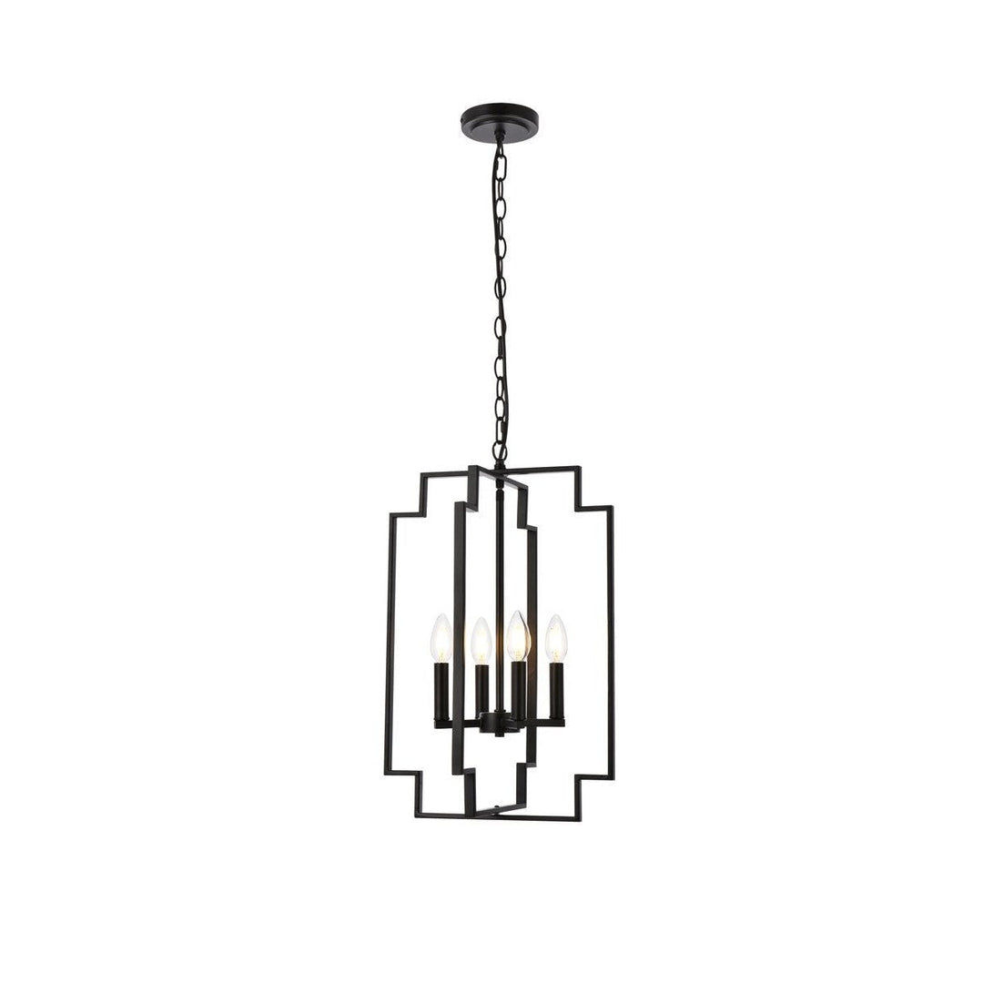 Elegant Rosenfeld LD7066D14BK Pendant Light - Black