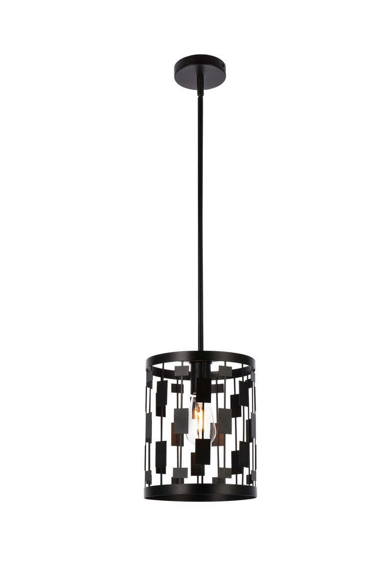 Elegant Levante LD7073D9BK Pendant Light - Black