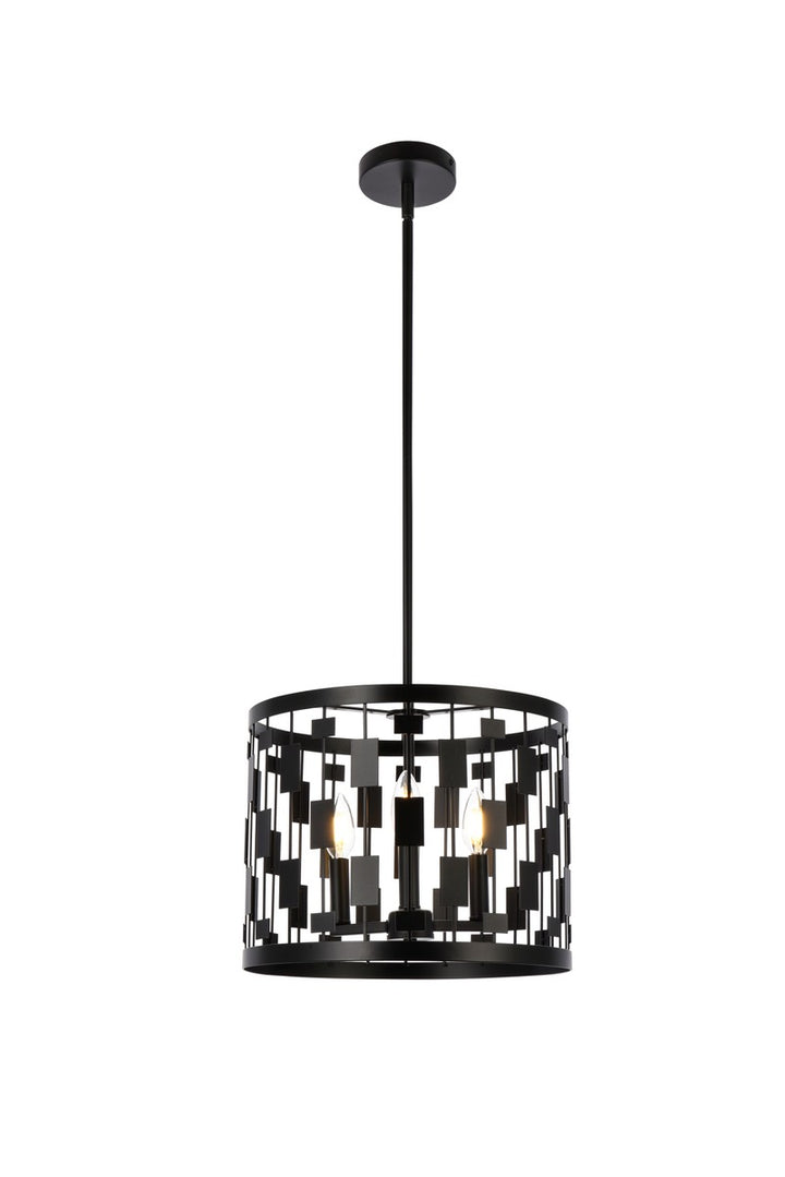 Elegant Levante LD7074D14BK Pendant Light - Black