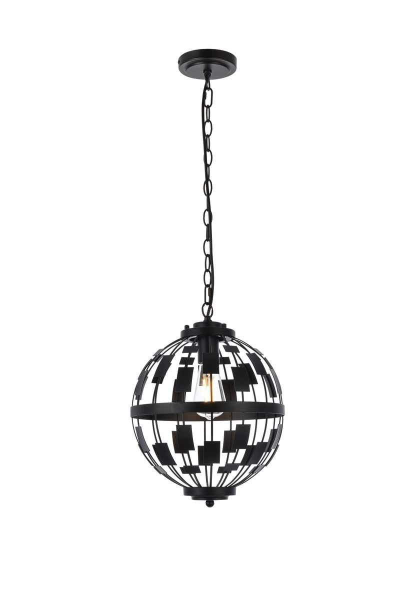 Elegant Levante LD7075D12BK Pendant Light - Black